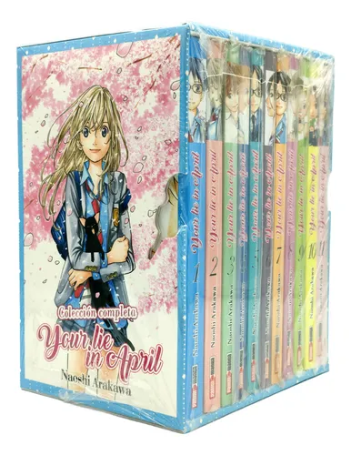 D_NQ_NP_726655-MLM80649458510_112024-O Your Lie In April Boxset - Manga